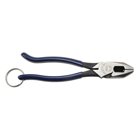 Rebar Work Pliers with Tether Ring, High Leverage