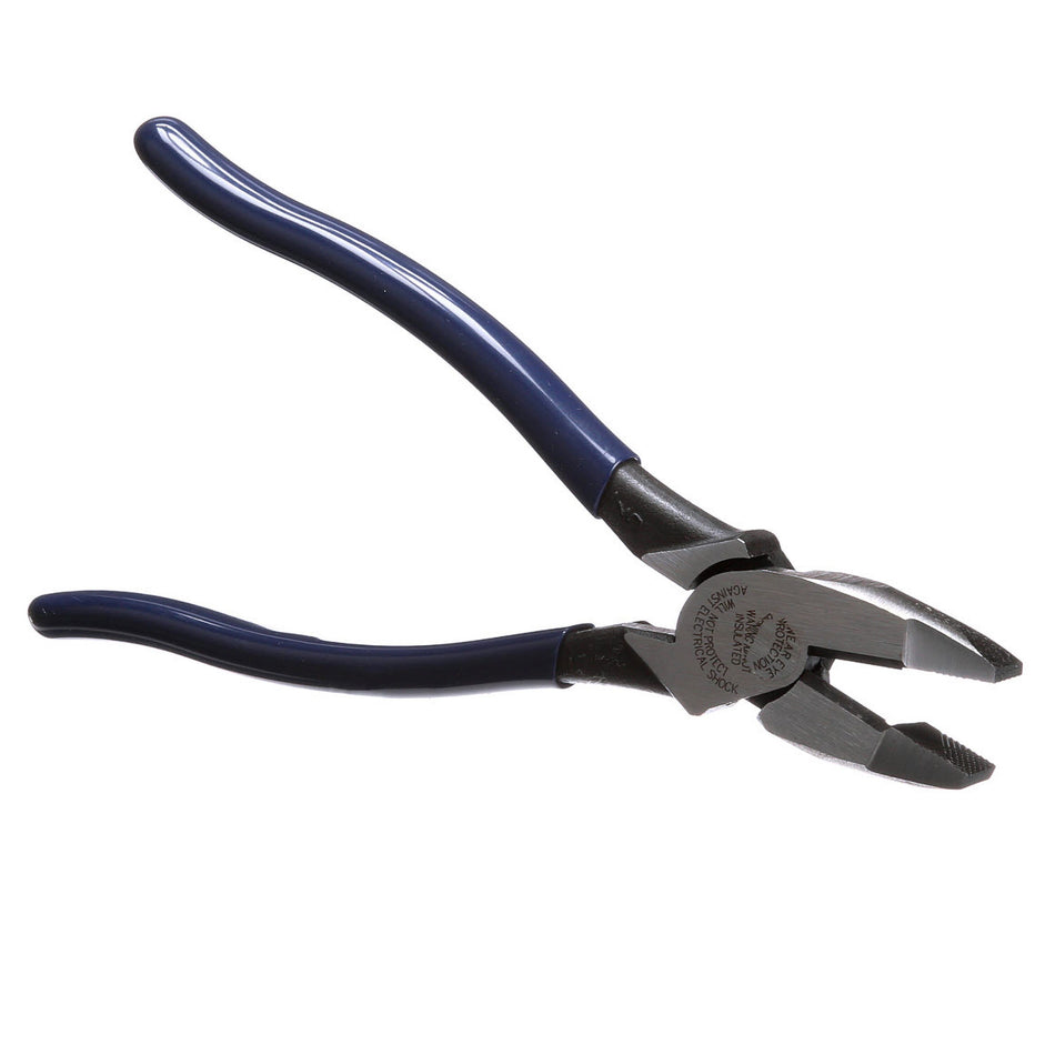 Klein Tools D213-9NETP Side Cutting and Tape Pulling Pliers, 9-Inch - alternate angle 9