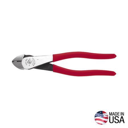 Diagonal Cutting Pliers, Stripping Holes, 8-Inch