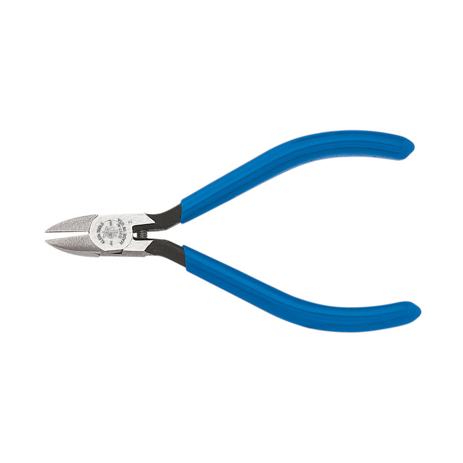 Klein Tools D257-4C 4-Inch Midget Diagonal Cutting Plier Spring Loaded