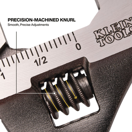 Adjustable Wrench Extra Capacity, 10-Inch