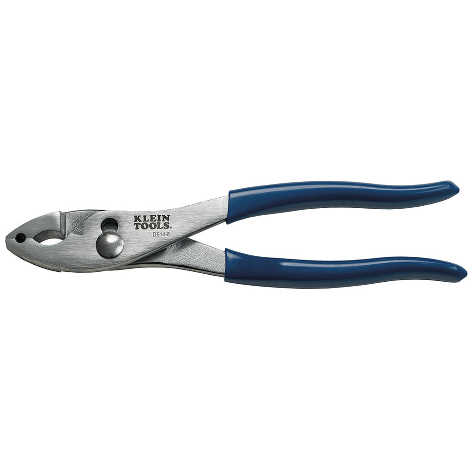 Klein Tools D514-8 Slip Joint Pliers Hose Clamp, 8-Inch