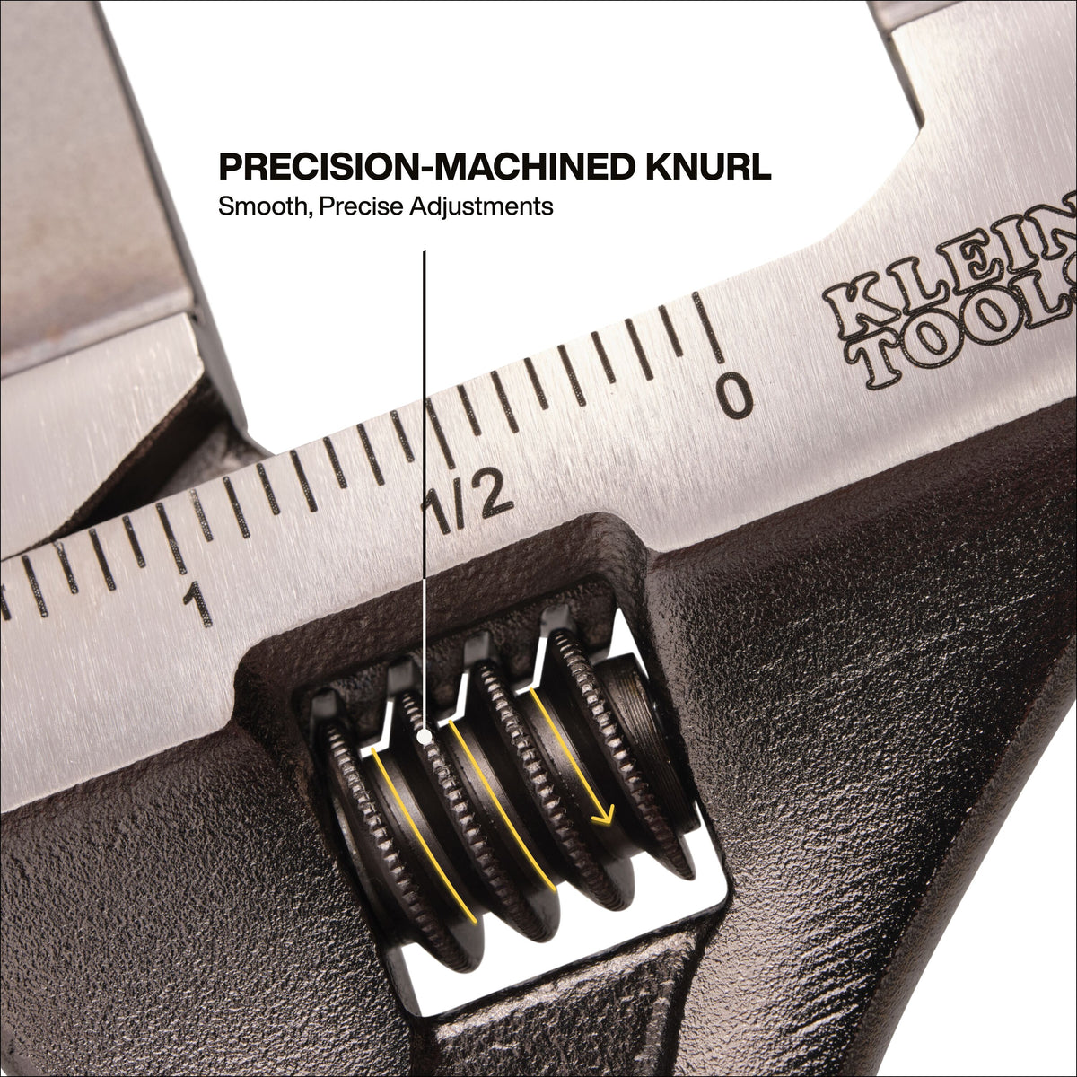 Slim-Jaw Adjustable Wrench, 8-Inch