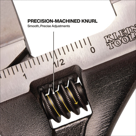 Slim-Jaw Adjustable Wrench, 8-Inch