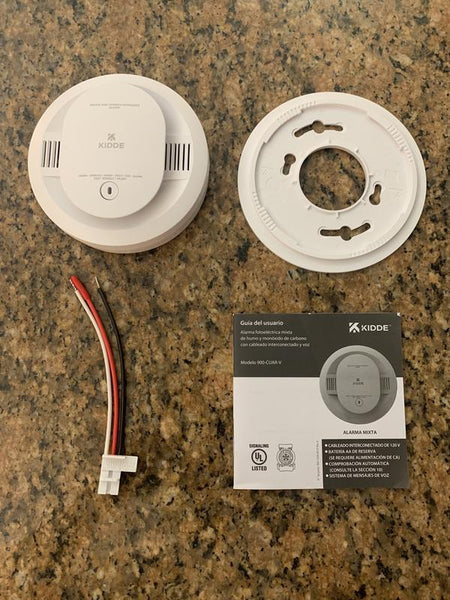 Hardwired Smoke &amp; Carbon Monoxide Voice Alarm, smoke alarm, Kidde - Maple Electric Supply 