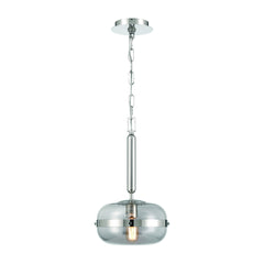 Eurofase Nottingham 18" Pendant, Polished Nickel, front view