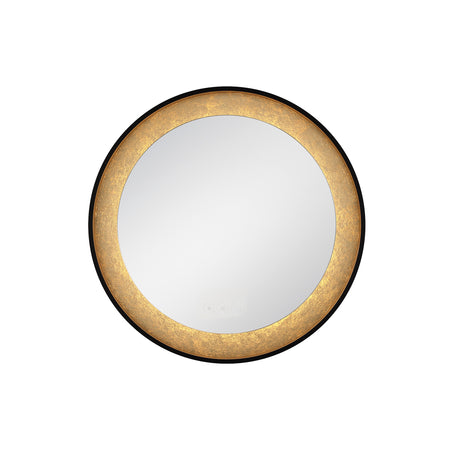 Eurofase Anya 30" x 30" LED Mirror, Anodized Black, front view