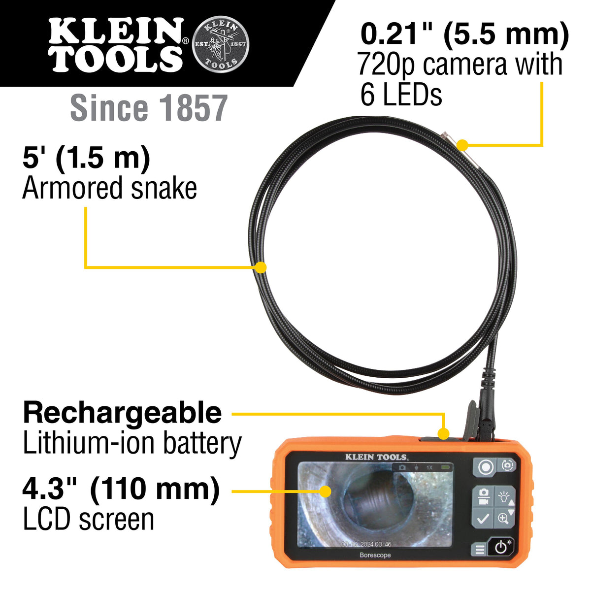 ET18 PLUMBERS BORESCOPE