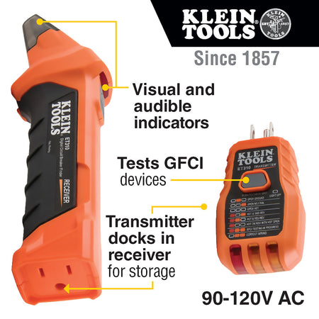 ET310 Digital Circuit Breaker Finder with GFCI Outlet Tester