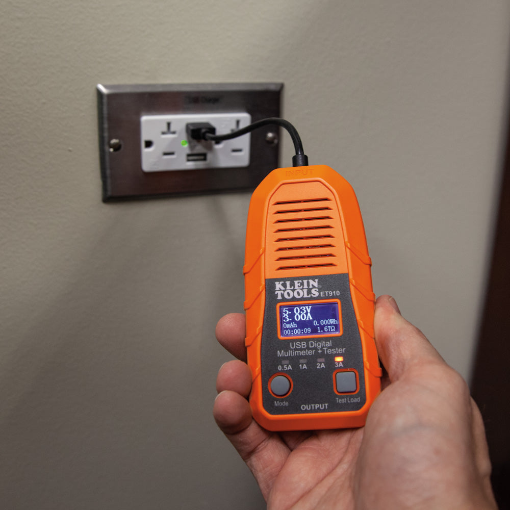 USB Digital Meter and Tester, USB-A (Type A)