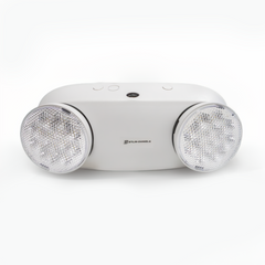 LED Dual Head Emergency Light, Thermoplastic Compact Body with 2 X 2W Heads, 120 / 347V, Battery Back Up > 120 Min., No Remote Capability