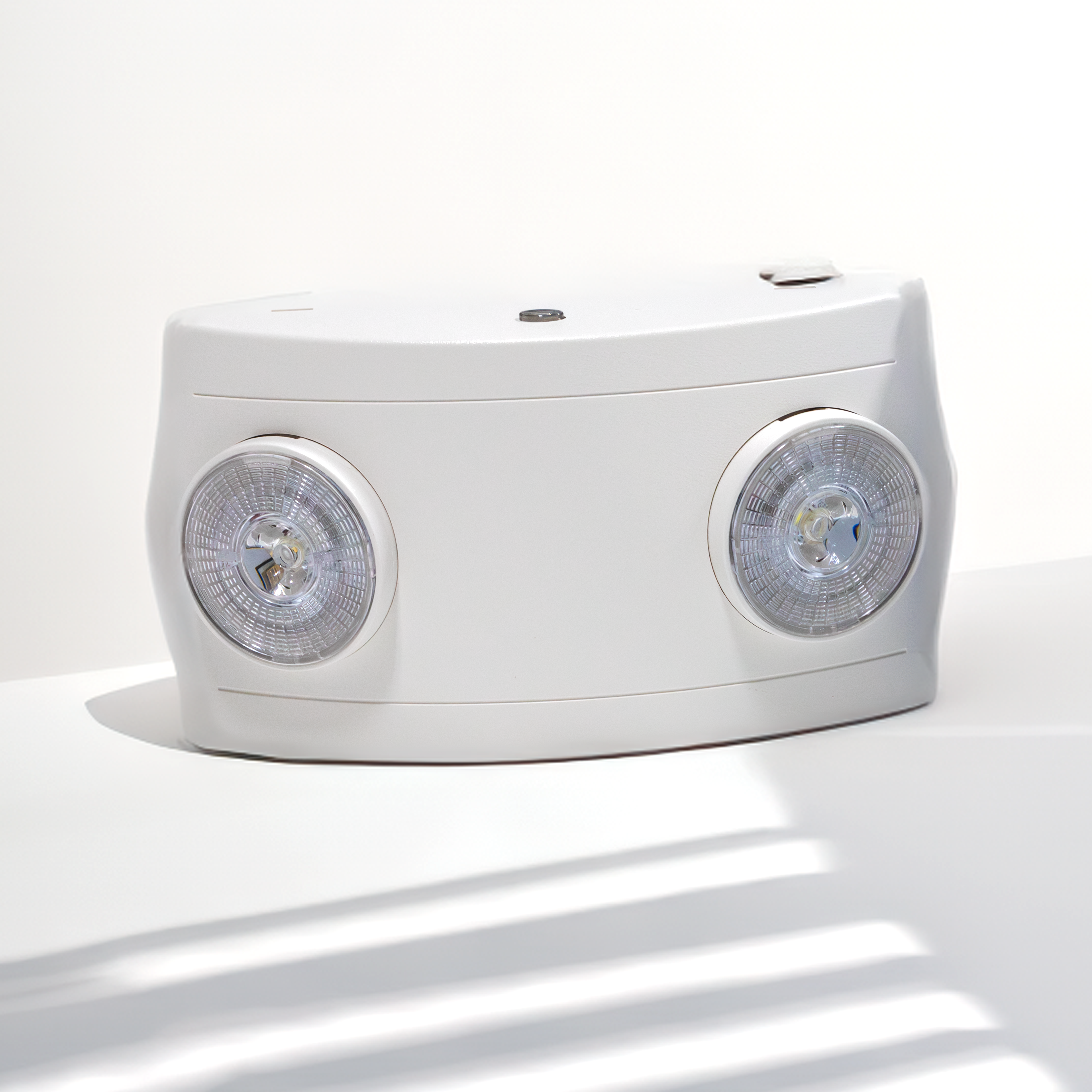 LED Dual Head Emergency Light, Thermoplastic Compact Body with 2 X 2W ...