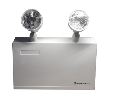 LED Emergency Light Battery Unit, Metal Compact Frame with 2 X 2W Thermoplastic Adjustable Heads - Maple Electric Supply 