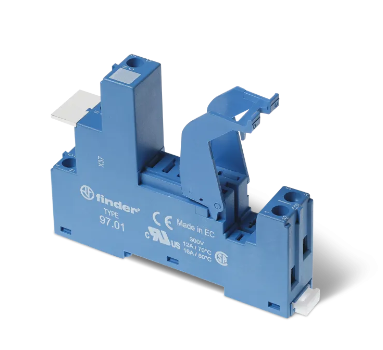 finder Socket With Screw Box Clamp Terminals