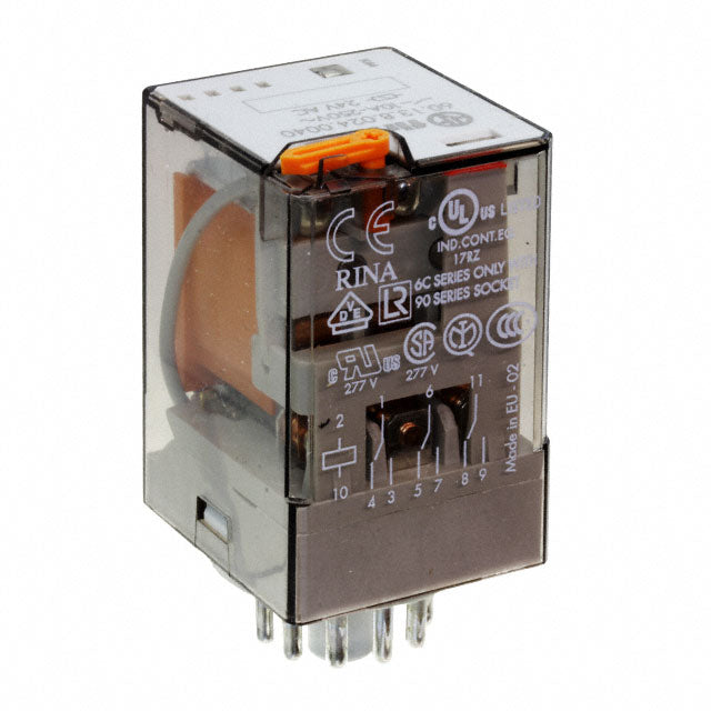 finder General Purpose Relay 3PDT 10A 24V - Maple Electric Supply 