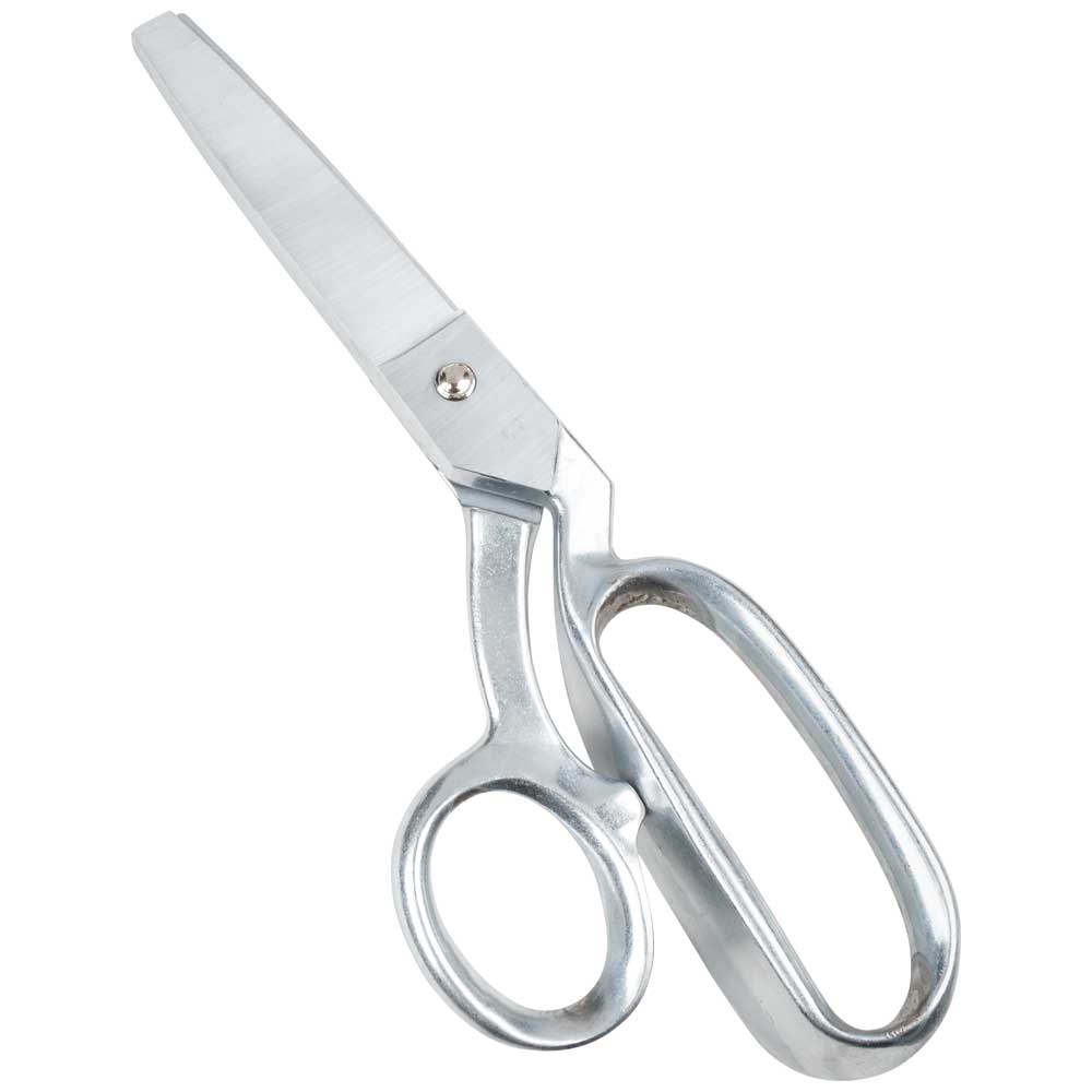 Bent Trimmer w/Ring, Extra Blunt, Serrated 10-Inch