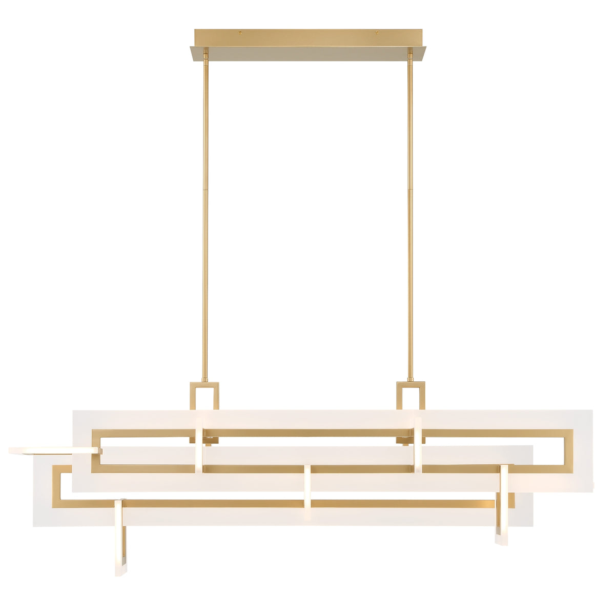 Eurofase Inizio Chandelier, front view