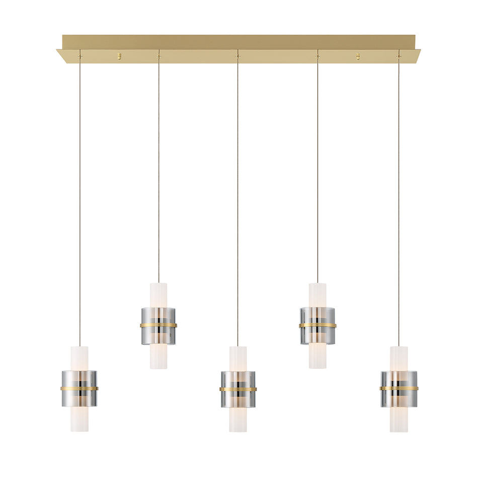 Eurofase Rola Chandelier, front view