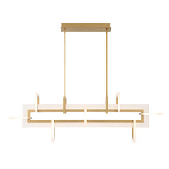 Eurofase Inizio Chandelier, front view