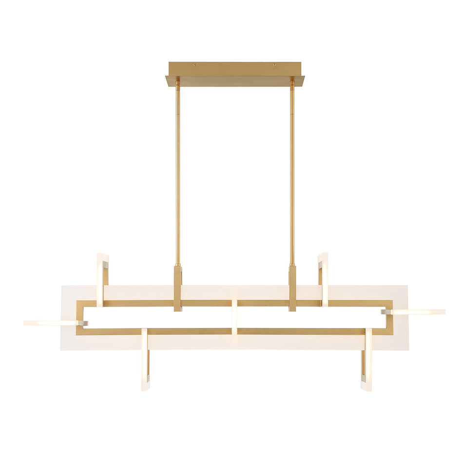 Eurofase Inizio Chandelier, front view