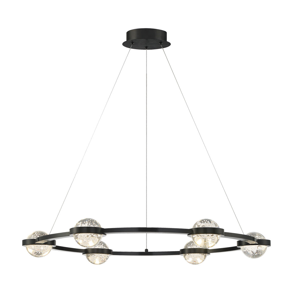 Eurofase Circolo Chandelier, front view