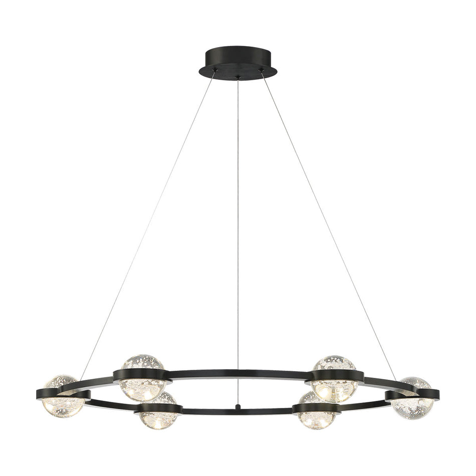 Eurofase Circolo Chandelier, front view