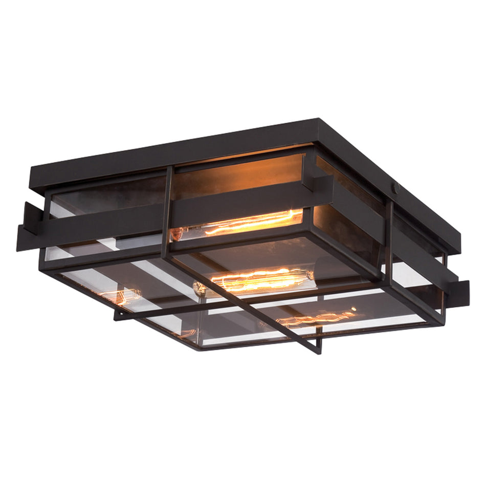 Eurofase Muller Outdoor Wall Light, front view