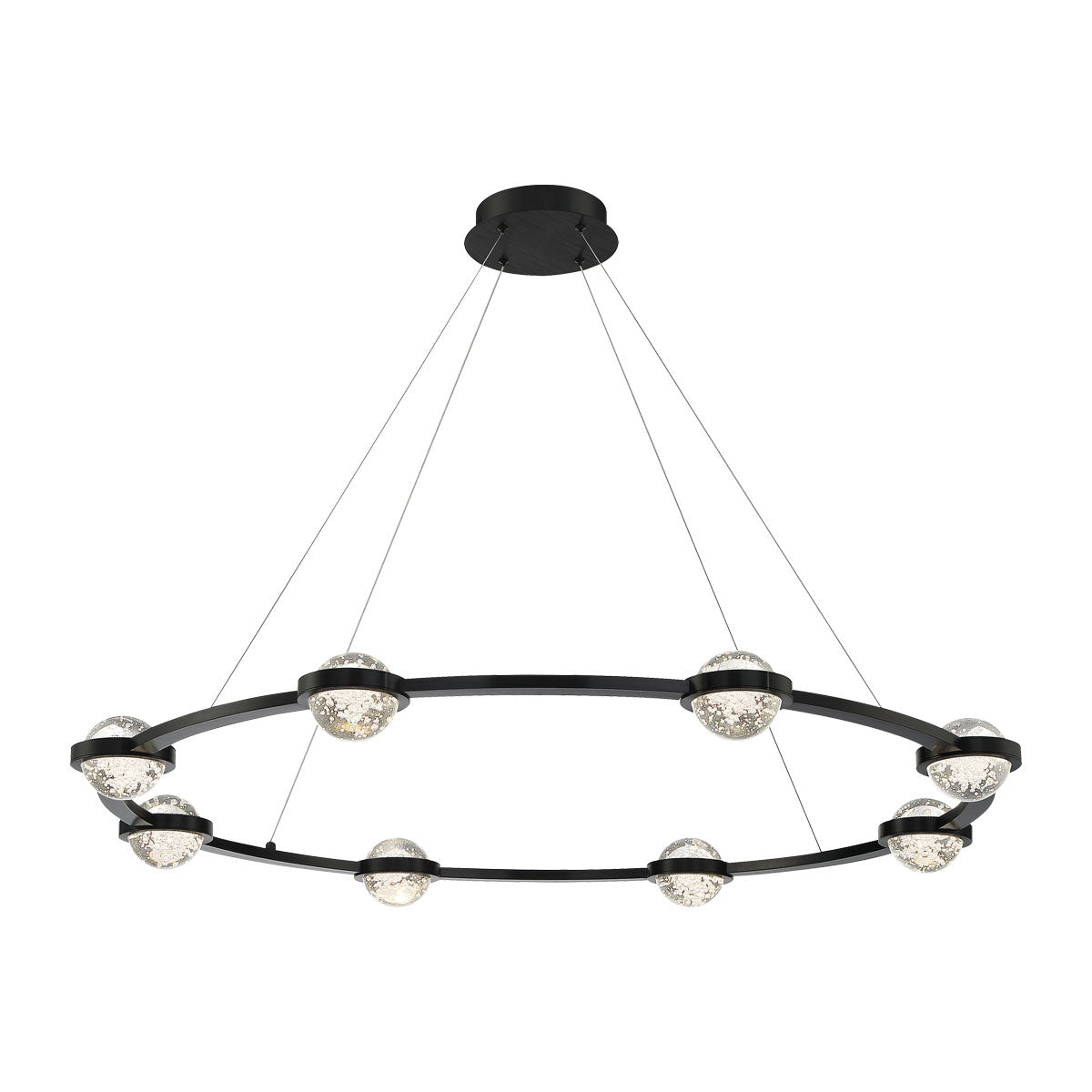 Eurofase Circolo Chandelier, front view