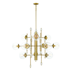 Eurofase Traiton Chandelier, front view
