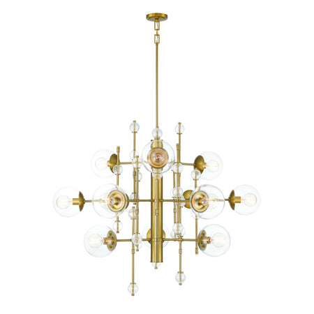 Eurofase Traiton Chandelier, front view
