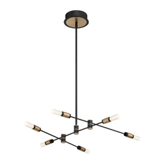 Eurofase Albany Chandelier, front view