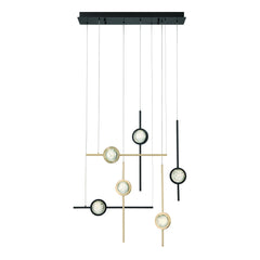 Eurofase Barletta Chandelier, front view