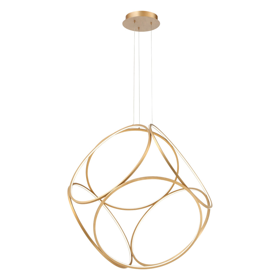Eurofase Glenview Chandelier, front view