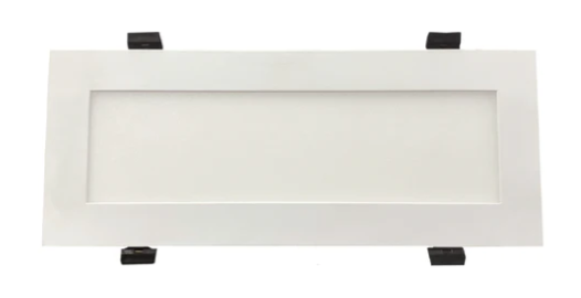 Handy Panel Downlight 3CCT, Matte White, 1 Feet - Maple Electric Supply 