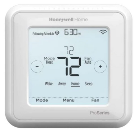 Honeywell TH6220WF2006 T6 Pro Smart Thermostat, White