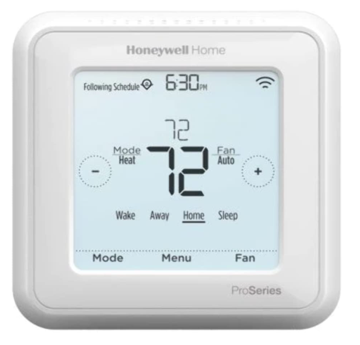 Honeywell TH6220WF2006 T6 Pro Smart Thermostat, White - Maple Electric Supply 