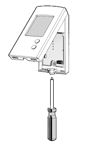 A photo of a , by Ouellet OTH24 Non Programmable Low Voltage Thermostat, 1A, 24 VAC - Ouellet eCommerce - Maple Electric Supply 