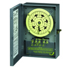 7-Day Mechanical Time Switch, 120 VAC, 60Hz, 4-SPST, Indoor Metal Enclosure, 3.5 Hour Interval