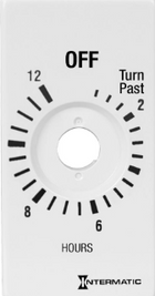 Plate for 12-Hr without HOLD, White (FD12HWC)