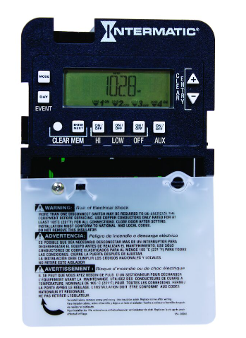 Electronic Pump Motor Controller with Seasonal Adjustment, 4-Circuit, Mechanism Only - Maple Electric Supply 