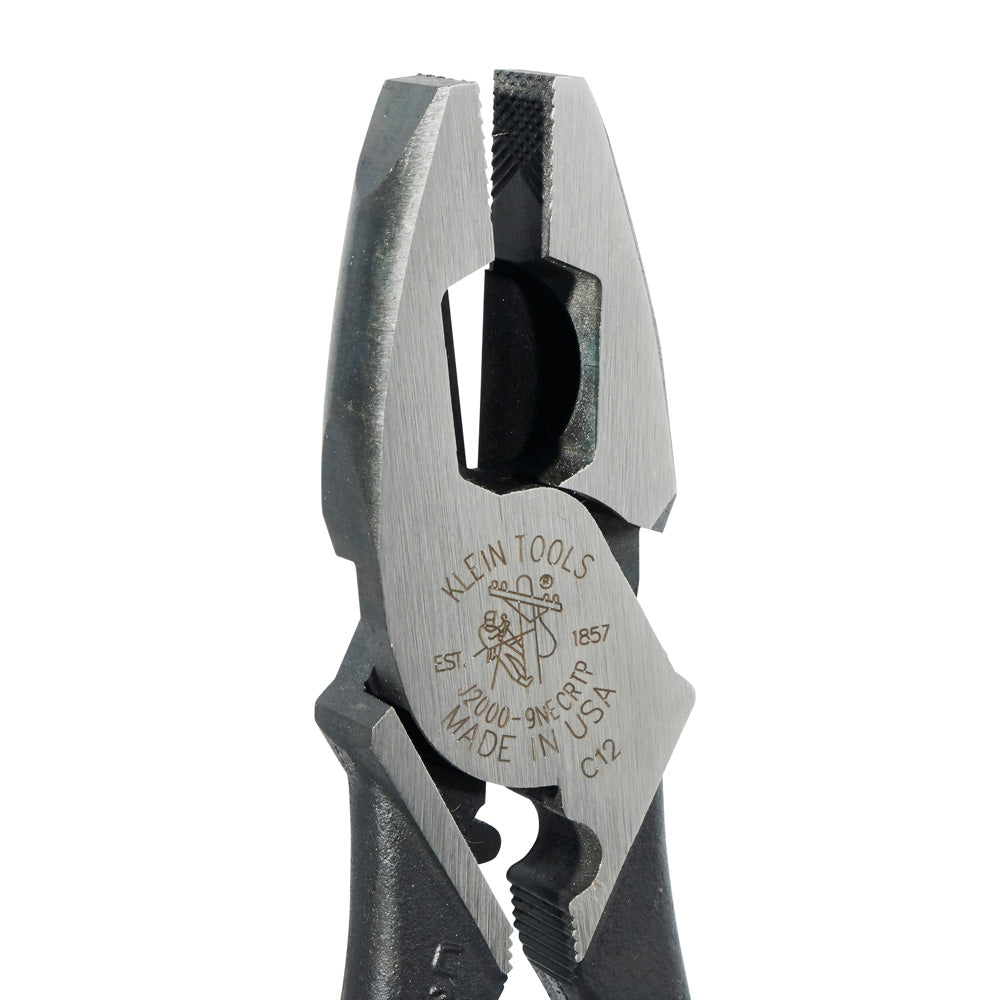 Lineman's Pliers, Fish Tape Pull/Crimping, 9-Inch - J2000-9NECRTP