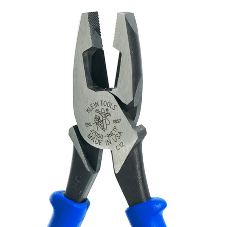 Heavy-Duty Lineman's Pliers, Fish Tape Pulling, 9-Inch
