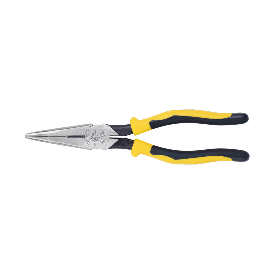 Klein Tools J203-8 8" Long Nose Pliers Side Cutting
