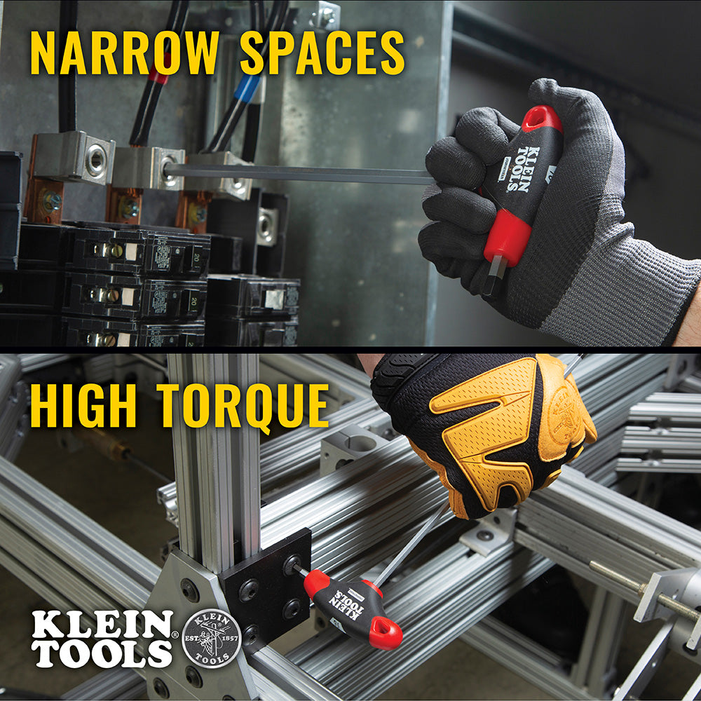 T-Handle Set with Stand, SAE, 9" Blade 10 Pc