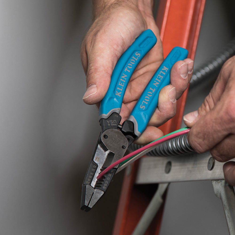 Klein-Kurve® Heavy-Duty Wire Stripper 8-20 AWG