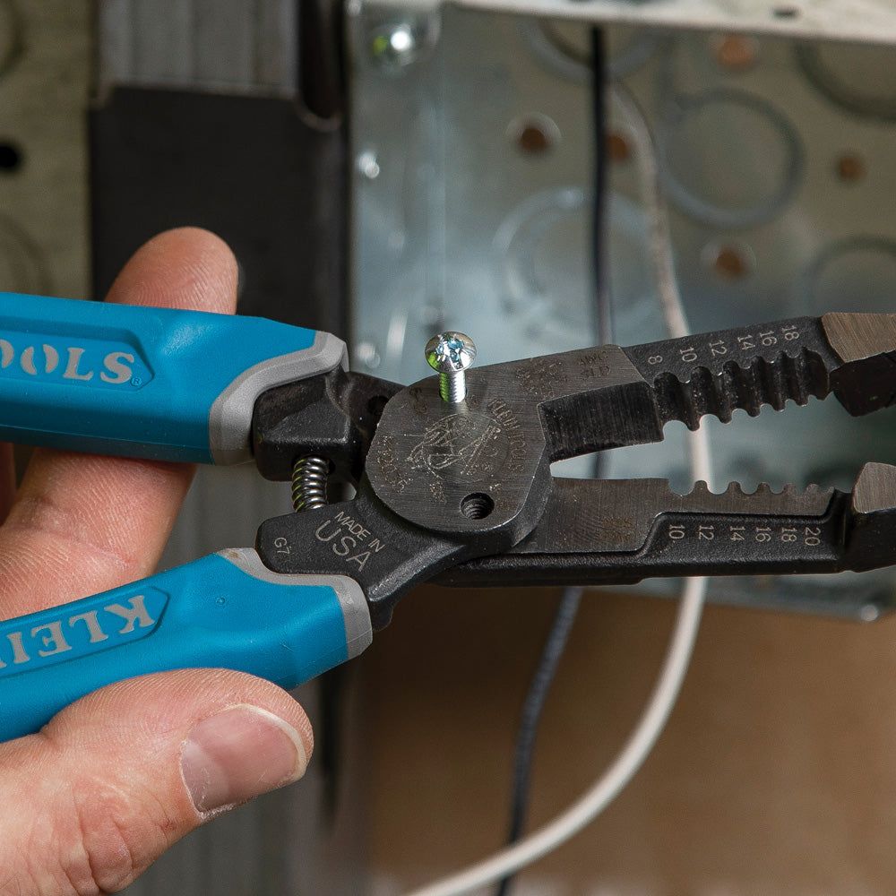 Klein-Kurve® Heavy-Duty Wire Stripper 8-20 AWG
