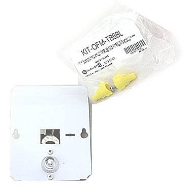 OUELLET KIT-OFM-TB6BL Thermostat 1-Pole, Built-In 25 A at 120/208/240/277 V, 10 A at 347/480/600 V, 120 - 600 VAC, , Ouellet - Maple Electric Supply 