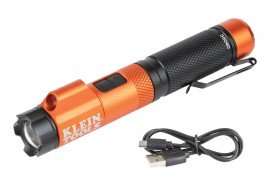 56040 Klein Tools 56040 Rechargeable Focus Flashlight with laser - Maple Electric Supply 