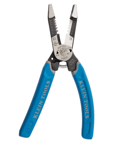 Klein-Kurve® Heavy-Duty Wire Stripper 8-20 AWG - Maple Electric Supply 