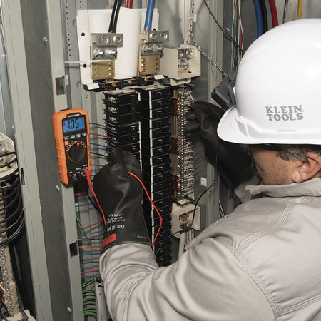 Klein Tools MM420 MM420 Digital Multimeter, Auto-Ranging, 600V - application